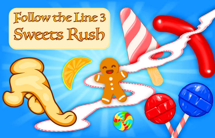 Follow the Line - Candy Rush